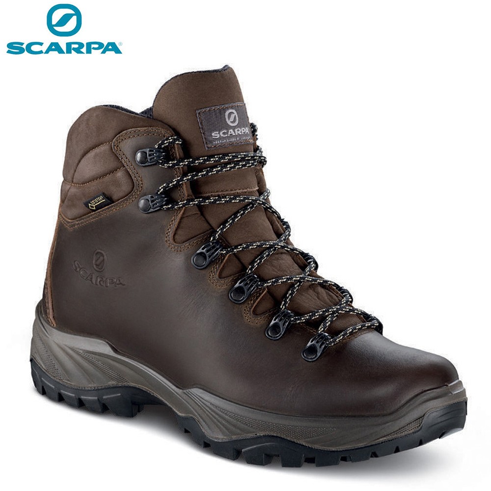 Scarpa Terra  Leather Gore-Tex Brown Hiking Boots