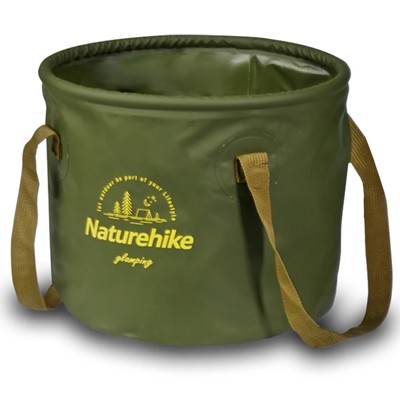 Naturehike 10L-20L Foldable Round Bucket Outdoor Camping Ultralight Portable Water Bucket Camping Folding Washbasin Beer Container